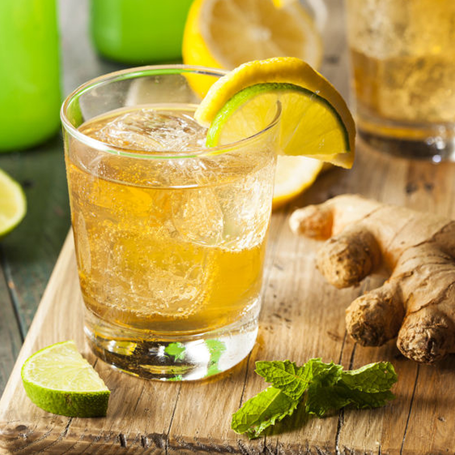 ginger ale homemade healthy benefits